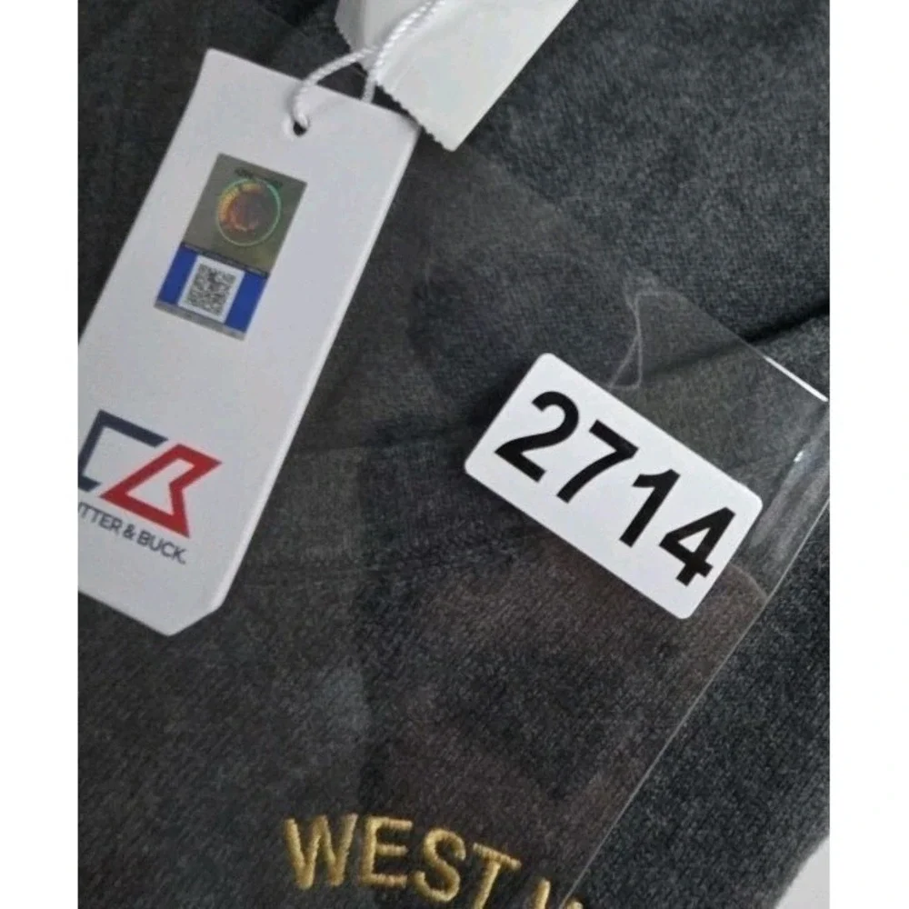 Cutter & Buck Men's Lakemont Sweater Vest XL WEST VIRGINIA‎ LOGO NWT